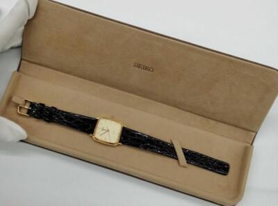 Seiko Dolce 9521-5220 Vintage Gold Square SGP30 St.Steel