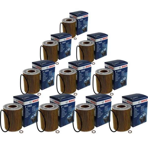 10X Bosch ÖLfilter 1 457 437 003 Oil Filter-image