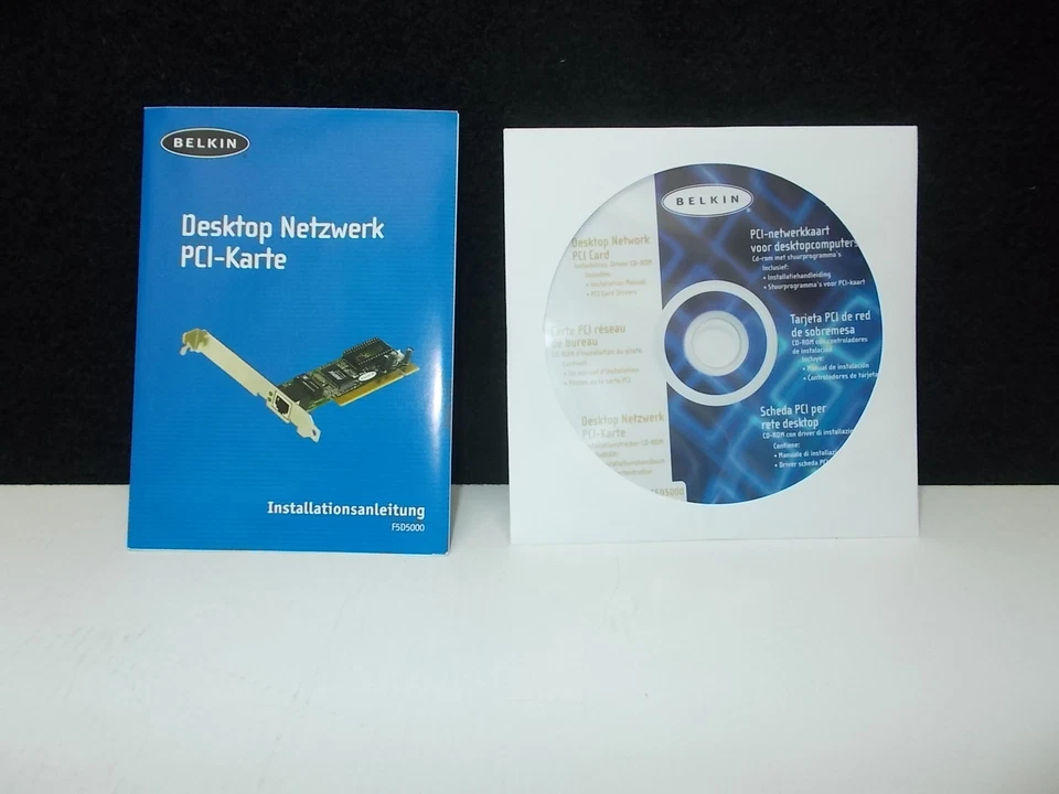 Belkin Desktop - PCI - Netzwerkkarte ; 10/100BT ; 32 bit PCI Karte; #K-32-2 - Bild 3 von 3