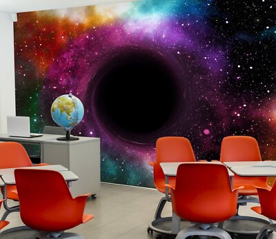 3D Universe Galaxy K98 Business Wallpaper Wall Mural Self-adhesive Commerce Luna
