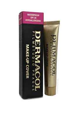 DERMACOL FILM STUDIO LEGENDARY HIGH COVERING MAKEUP FOUNDATION SHADE 209 Expired