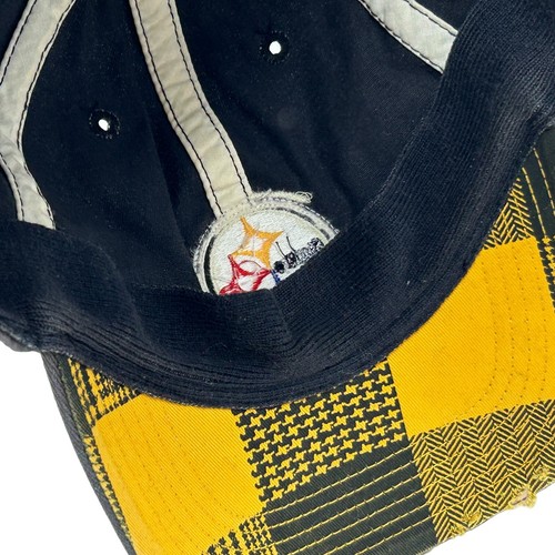 Mütze Kappe Distressed Pittsburgh Steelers flexibel tailliert L/XL schwarz Old Orchard Beach - Bild 5 von 14