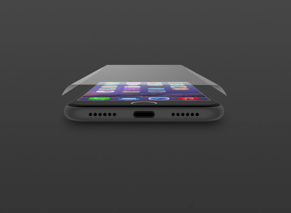 Vidrio templado Cygnett RealCurve para Apple iPhone 7 - negro Foto 3 de 3