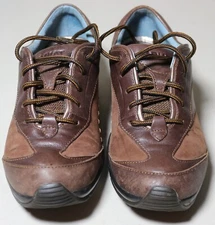 Ariat Shoes Womens 6 1/2 Montclair Brown Chocolate Suede Leather Oxford 21205