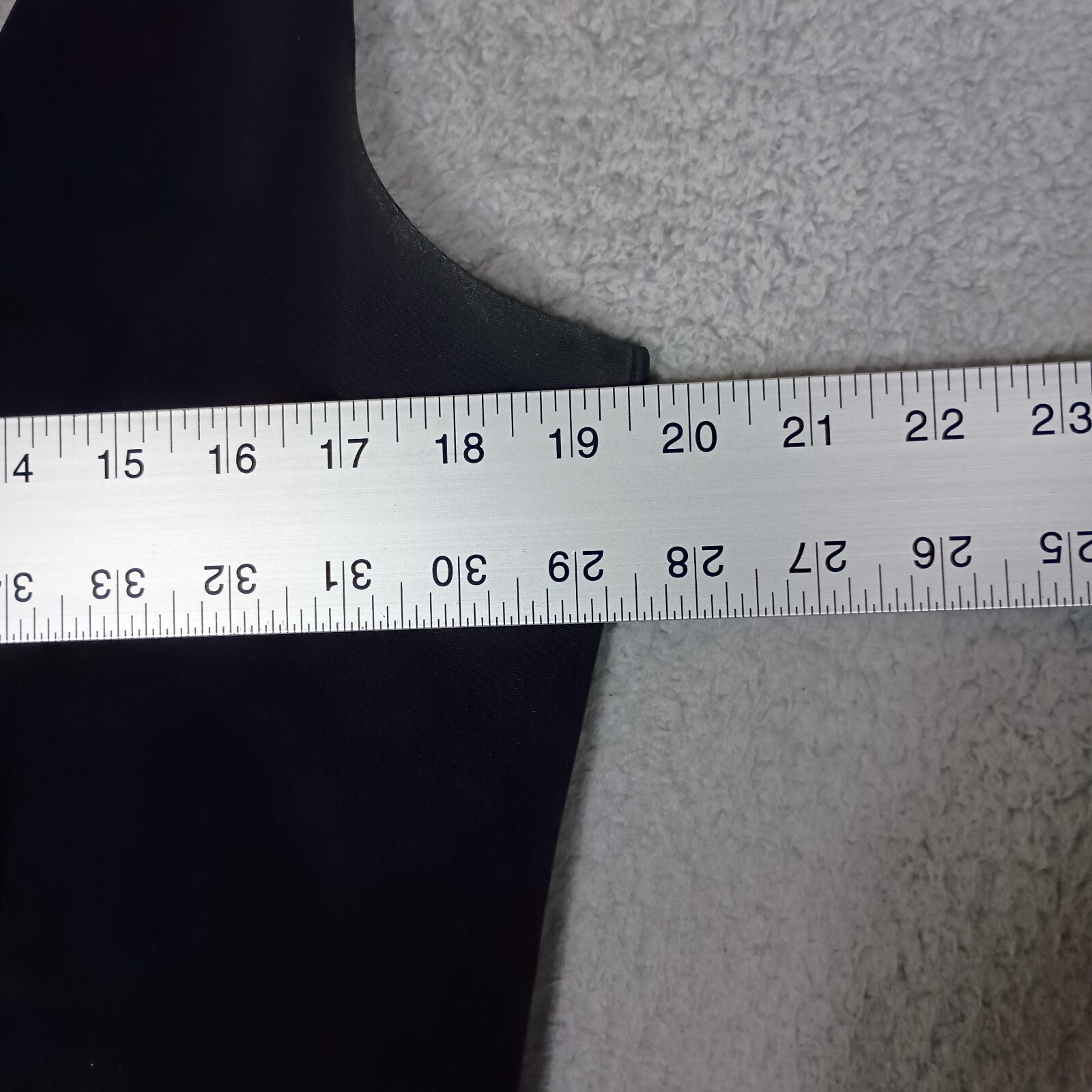 Oleg Cassini Black Tie Maxi Dress Womens 14 Black Sleeveless Front Slit Cocktail