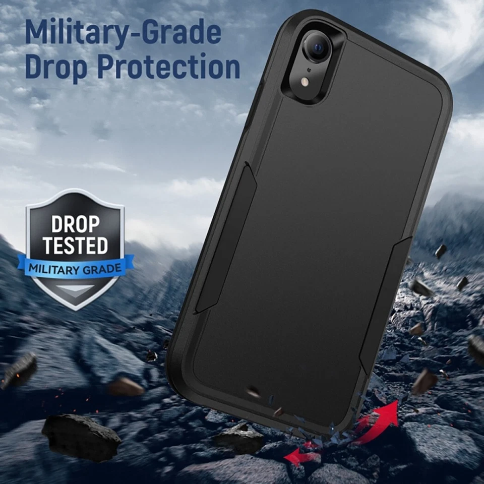 Rugged Defender Case For iPhone 16 15 14 13 12 11 XR XS 8 7 SE [All Models] - Image 4 of 4