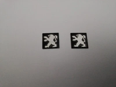 2x Logo PEUGEOT pour Clé Plip 107 207 307 308 407 408 1007 3008 PARTNER EXPERT - Photo 1/3