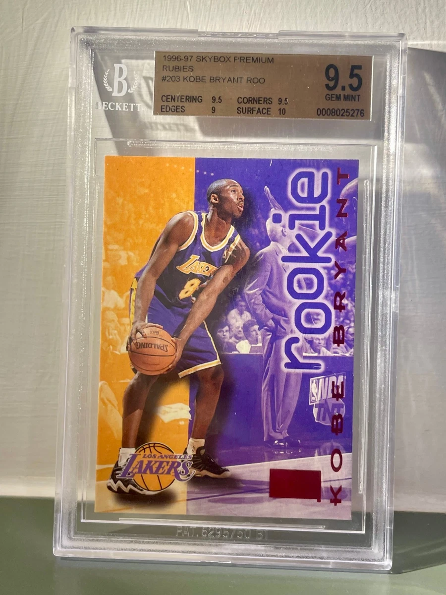 SkyBox Kobe Bryant Grade 9.5 Basketball Rookie Sports Trading 