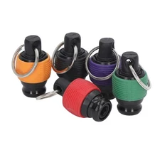 6Pcs Screwdriver Bit Holder Socket Key Chain 1/4in Driver Drill Bits Tool Part