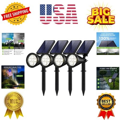 Solar Lights Outdoor Waterproof Solar Garden Light for Outside Yard Landscape...