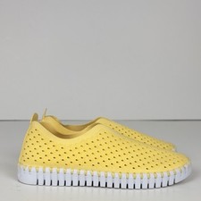 Ilse Jacobsen Tulip Flat Slip-On Shoes Lemon Drop SZ 39 or 8.5-9