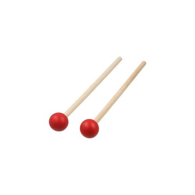 2x Holz Kinder Schlägel Drumsticks Mallet Percussion Zubehör für Xylophon Trommel