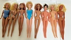 Lot 8 Vintage Barbie Clone Dolls, 1970s Hong Kong, Shillman, & misc.