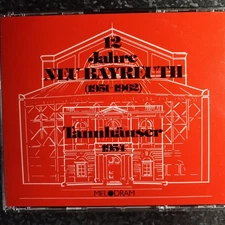 i (West German version 3CD) Keilberth Wagner Tannhauser Bayreuth 1954 Wagner