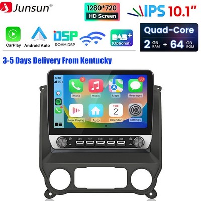 For Chevy Silverado 14-18 Android15 10.1''Carplay 2+64G Car Stereo Radio GPS Navi