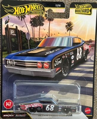 #ad 2026 Hot Wheels Boulevard # 147 #x27;69 Ford Torino Talladega Free Shipping $19.48