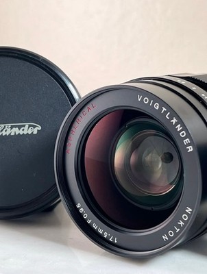 Voigtlander Nokton 17.5mm f/0.95 Manual Focus Aspherical Micro 4/3 Lens 