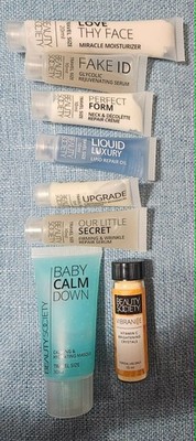 Beauty Society Travel Size 7pc - All New - Bonus Vibrance - Full size