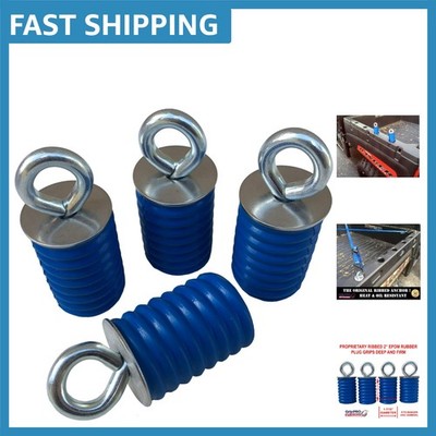 Lifetime Guaranteed 4 Pack Twist Lock Anchors for Polaris Lock & Ride Systems