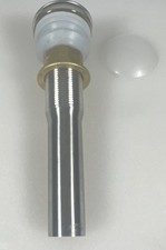 New Brushed Nickel Vessel Sink Drain Assembly Bathroom Basin Drain No Overflow