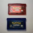 Pokemon Ruby and Sapphire GBA Authentic