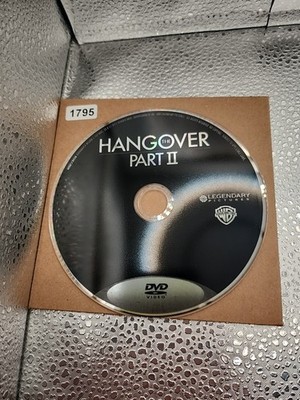 HANGOVER PART II DVD DISC ONLY USED TESTED FREESHIP NO USPS TRACKING 
