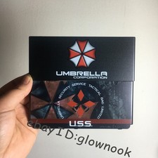 Rare Custom Resident Evil Umbrella case Cover Plates for Nintendo series Shell
