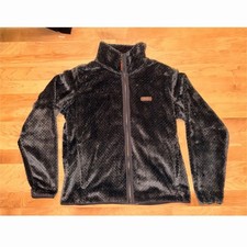 Columbia Gray Fleece Full Zip Jacket Women s ...