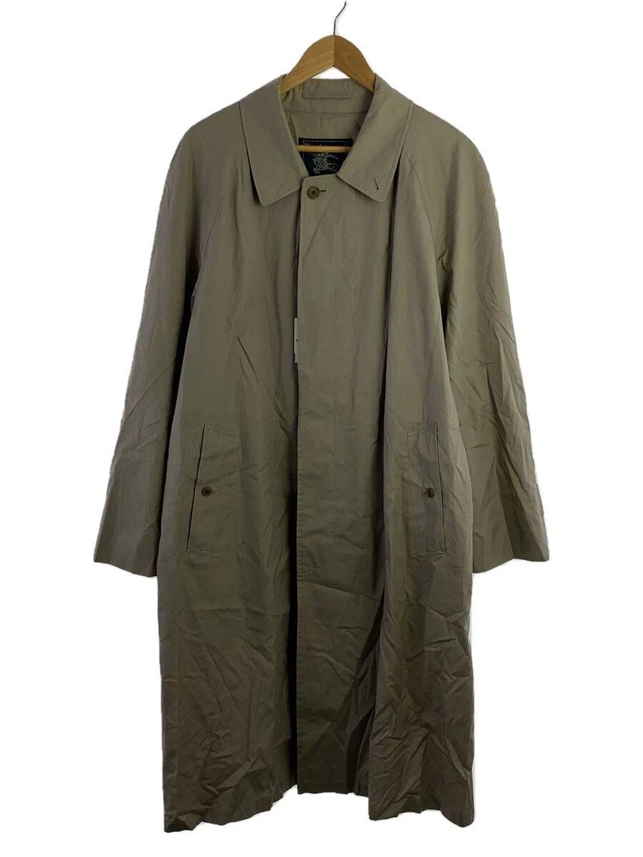 BURBERRYS Altro Cappotto Acciaio Inox 180 Cotone Beige Tinta Unita