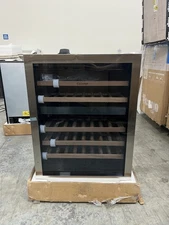 Ca'Lefort 24" Dual Zone Wine Cooler Refrigerator Fridge 46 Bottles Capacity