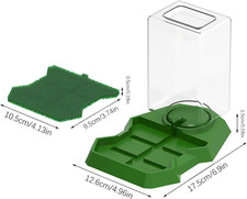 Vasca Per Tartarughe Con Rampa E Terrazza - Abbeveratoio E Zona Sole Per Animali Domestici - Foto 4