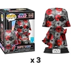 3x Darth Vader #535 - Funko Pop! Artist Series Star Wars (Exclusive) Lot