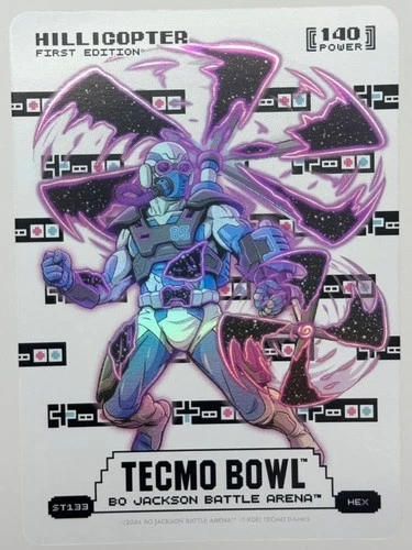 Bo Jackson Battle Arena Tecmo Bowl Hillicopter HEX Sore Thumbs