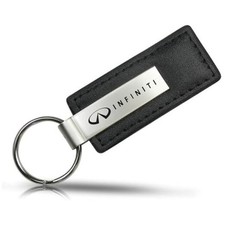 AU-TOMOTIVE GOLD, INC. Officially Licensed Rectangular Leather Key Chain for 