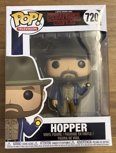 Funko Pop! Vinyl: Stranger Things - Hopper (Flashlight) #720