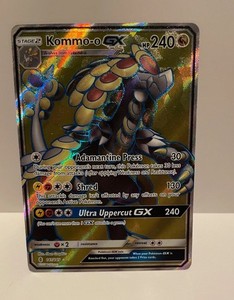 kommo-o gx pokemon card value Kommo-o GX SM71 PTCGO Code – Card Cavern Trading Cards, LLC main image 1