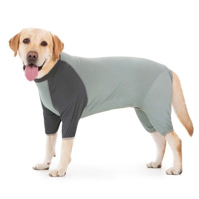 Dog Pet Recovery Suit Anti-Scratch Coat Snug Fit Surgery Suit Breathable Soft