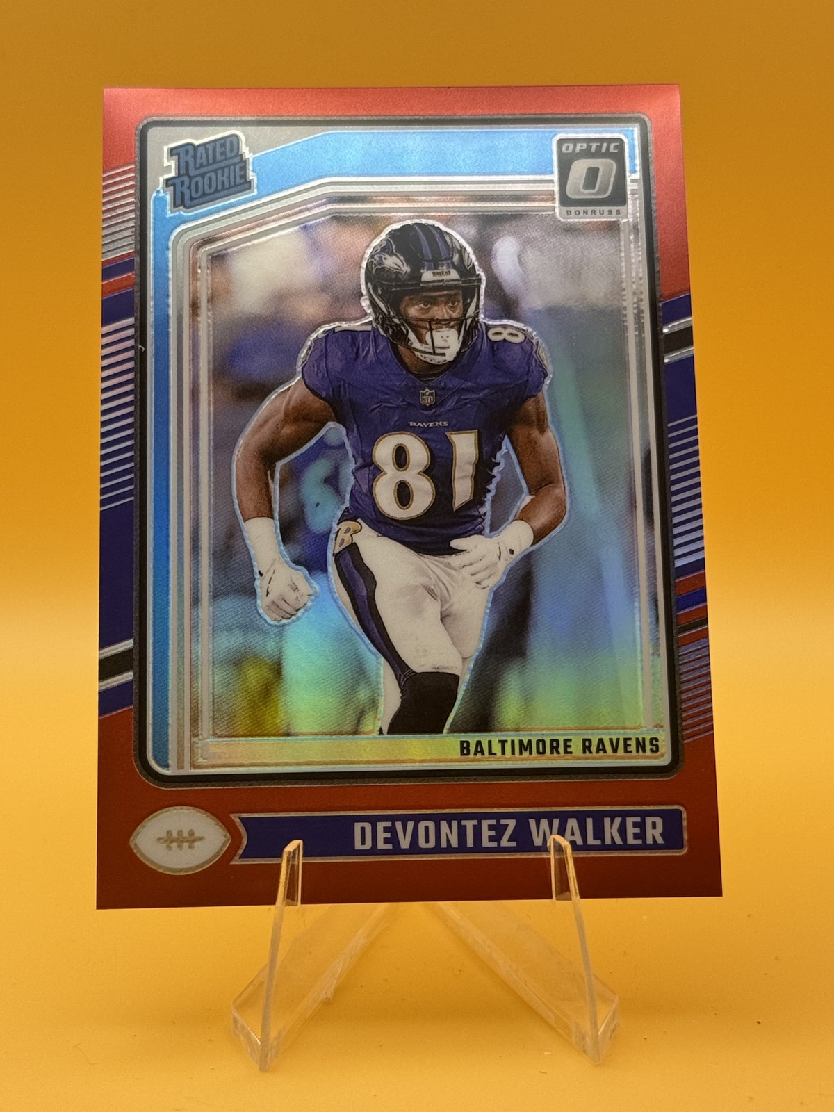 Devontez Walker Panini Donruss Optic #228 Red