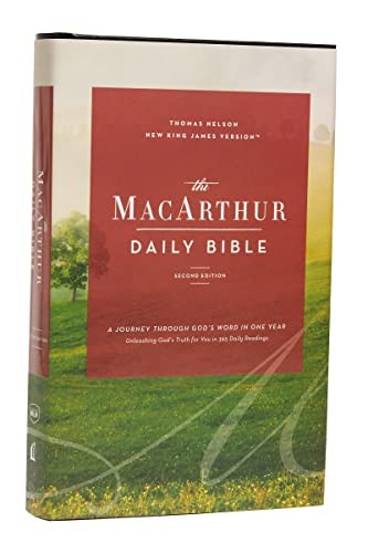 NKJV, MacArthur Daily Bible, 2nd Edition, Hardcover, Comfort Print, Hardback, John MacArthur - Image 5