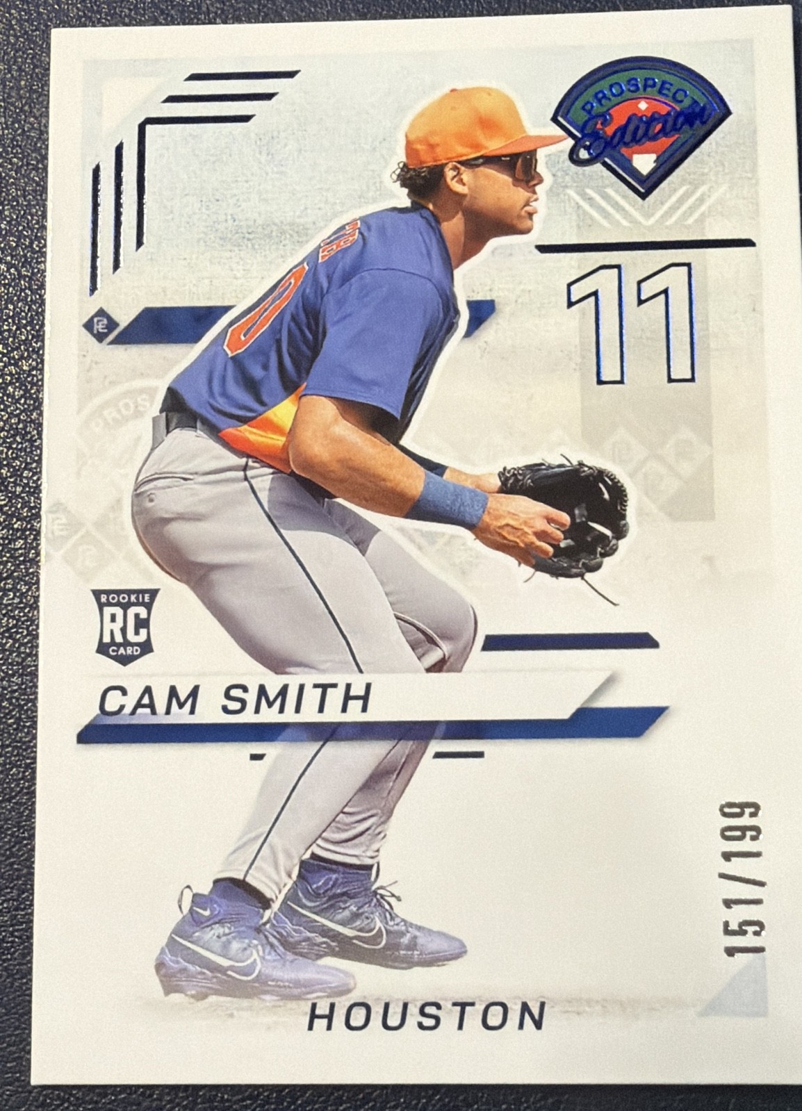 2025 Panini Prospect Edition - Cam Smith #63 Blue /199 (RC)