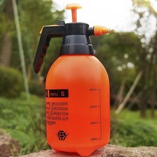 2L Garden Hand Pump Sprayer Portable Pressure Spray Bottle Water Weed Chemicale