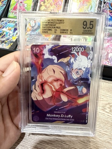 Monkey.D.Luffy graded BGS 9.5 for sale on eBay