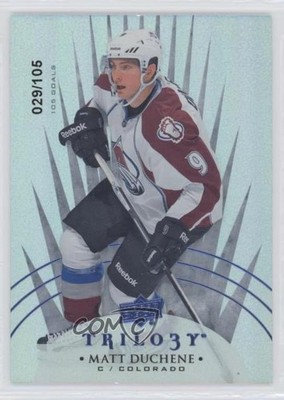 2014-15 Upper Deck Trilogy Radiant Blue 29/105 Matt Duchene #88 xp6