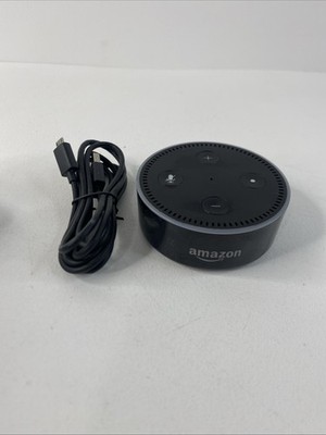 Amazon Echo Dot 2nd Generation Smart Speaker Black Tested