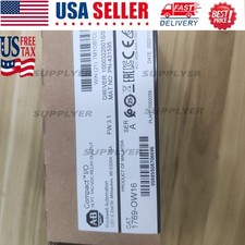 New Sealed Allen-Bradley 1769-OW16 CompactLogix Relay Output Module US Free Tax
