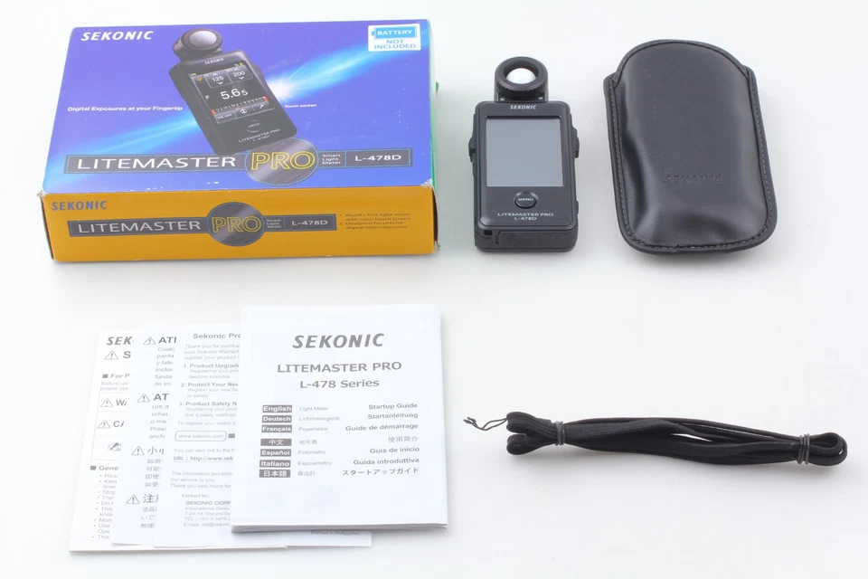 [COMO NUEVO en Caja] Medidor de Luz Sekonic L-478D 478 D LiteMaster Pro de JAPÓN Foto 2 de 4