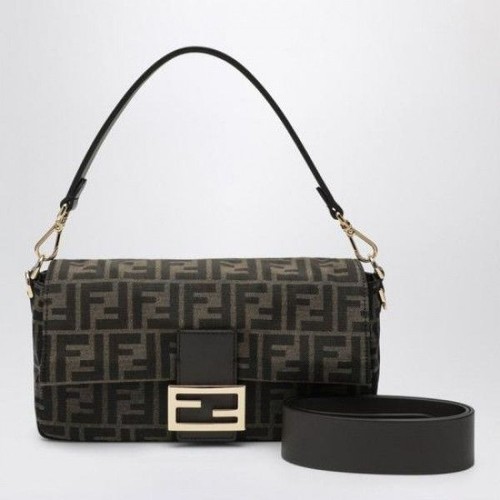 Fendi FF Jacquard Baguette Bag 156799815 [P]
