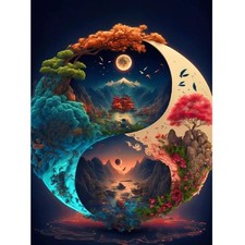 Tree of Life Diamond Painting Kit 5D DIY Full Drill Wall Decor Craft