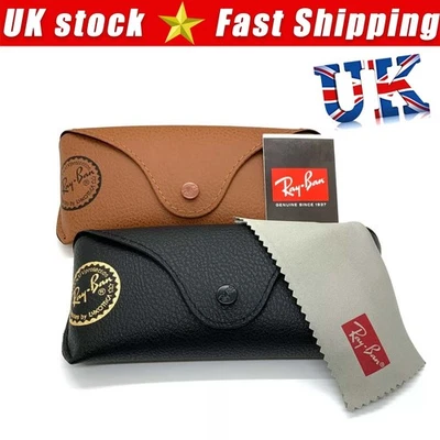 Ray Ban Glasses Case-Ray Ban Sunglasses Case-Ray Ban CLEANING CLOTH FREE-FST PST