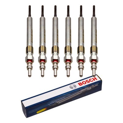 6 x Glühkerzen BOSCH 2.7 3.0 TDI CR AUDI A4 A5 Q5 A6 A7 Q7 A8 VW Touareg